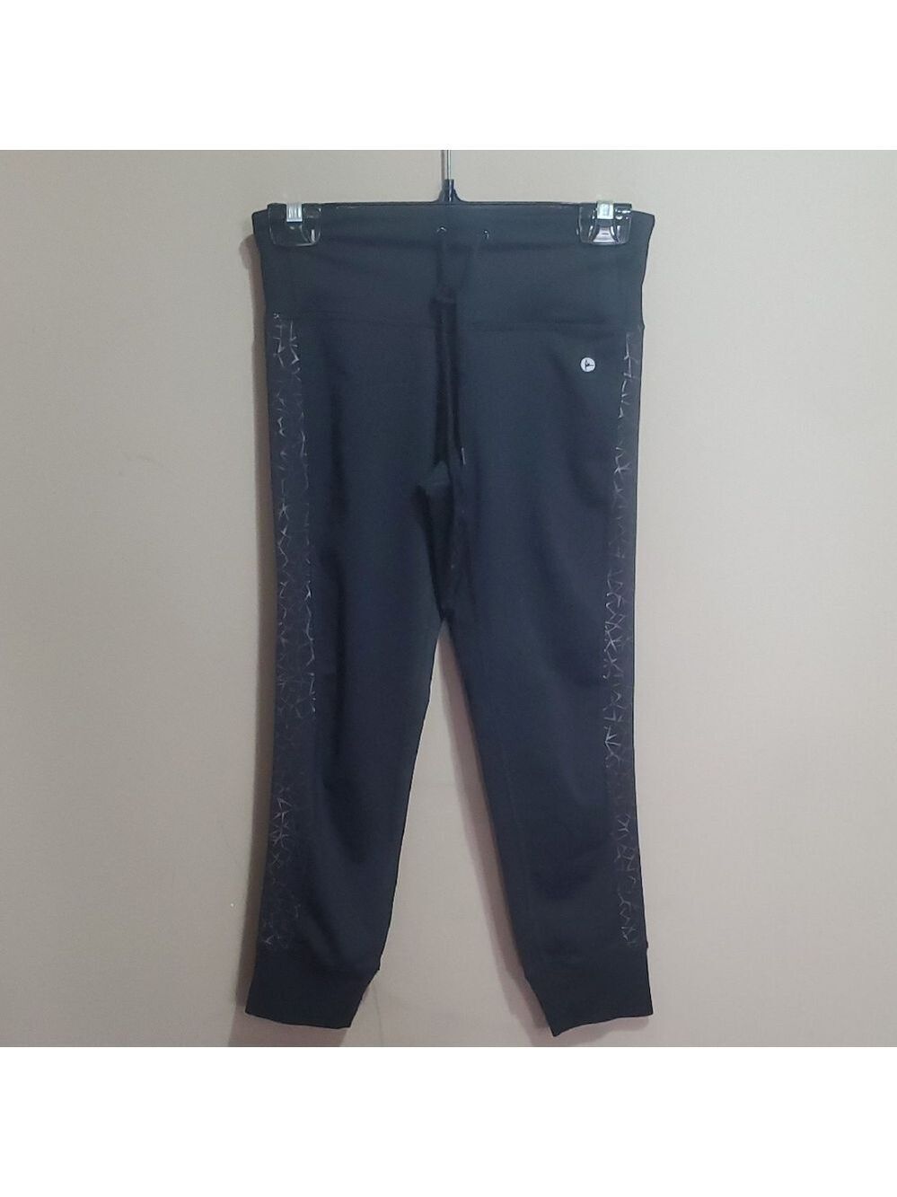 90° By Reflex Black Active Joggers with Side Stripe Size XS
